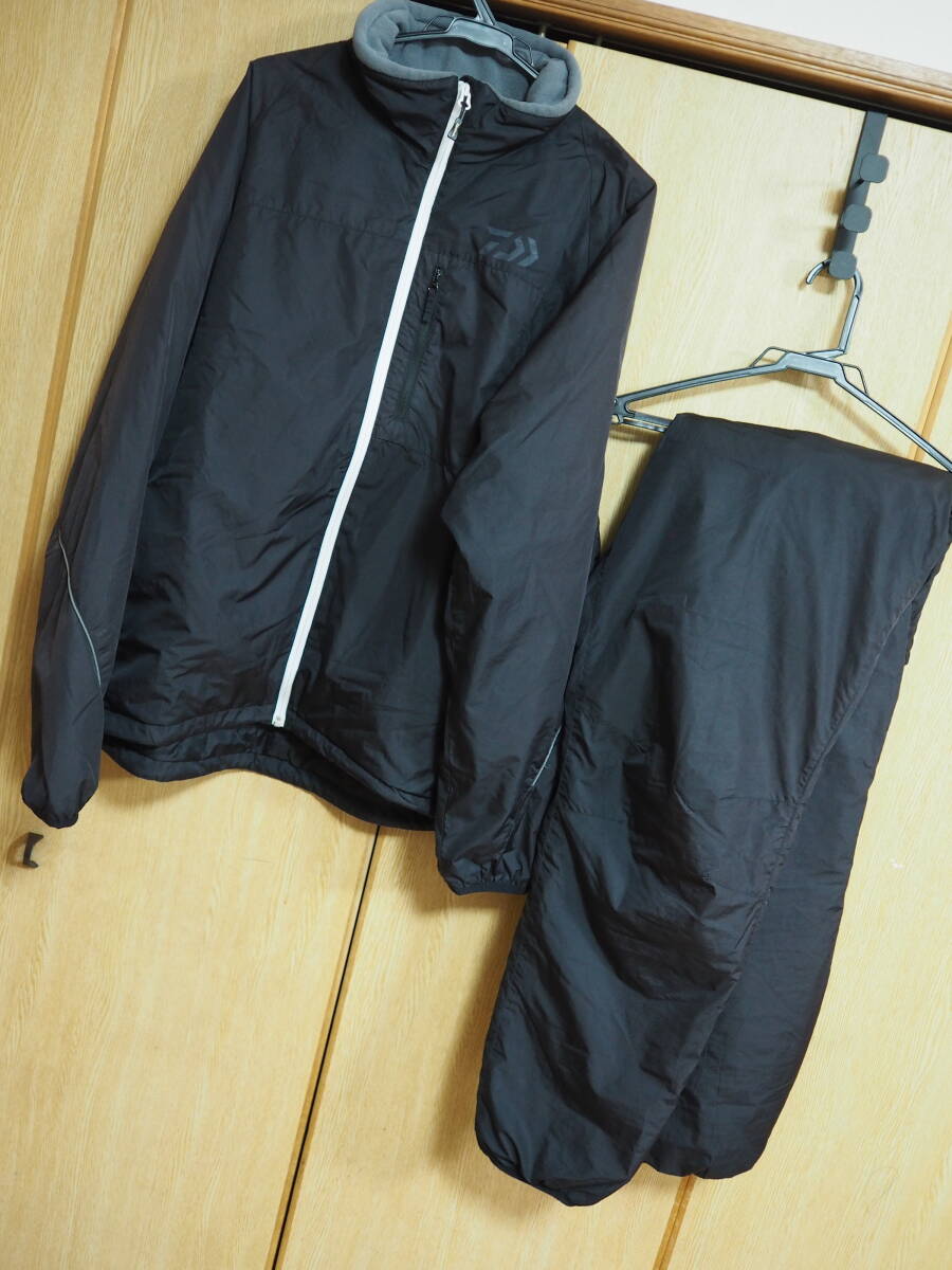 !! прекрасный товар Daiwa разогрев костюм DI-5203 защищающий от холода верх и низ 2XL размер!!