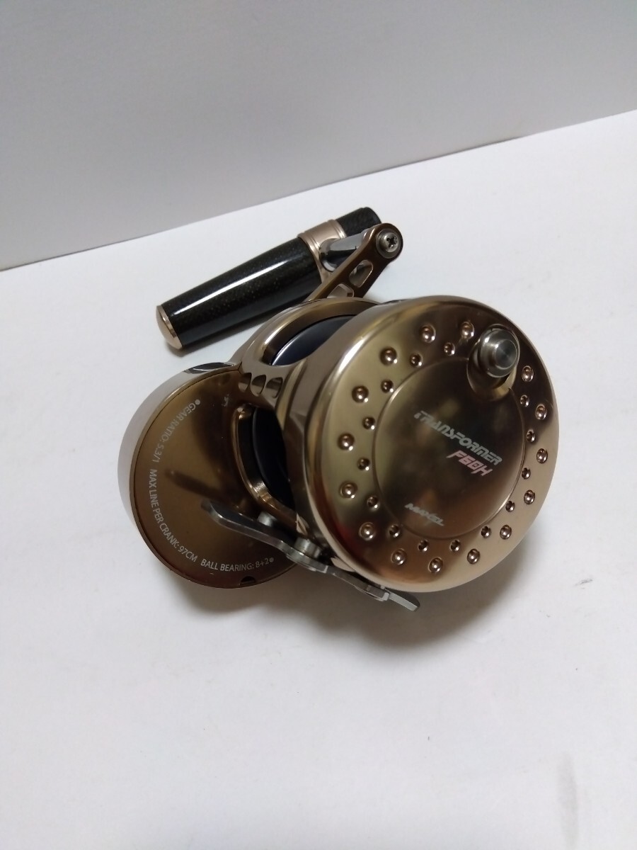 マクセル　トランスフォーマー　F60H 右巻　カンパチ　ヒラマサ　トンジギ　キハダ　ブリ_画像2