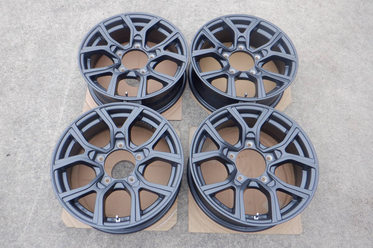 KAZERA H301 16インチ 5.5J +22 PCD139.7 5H 4枚SET ジムニー_画像1