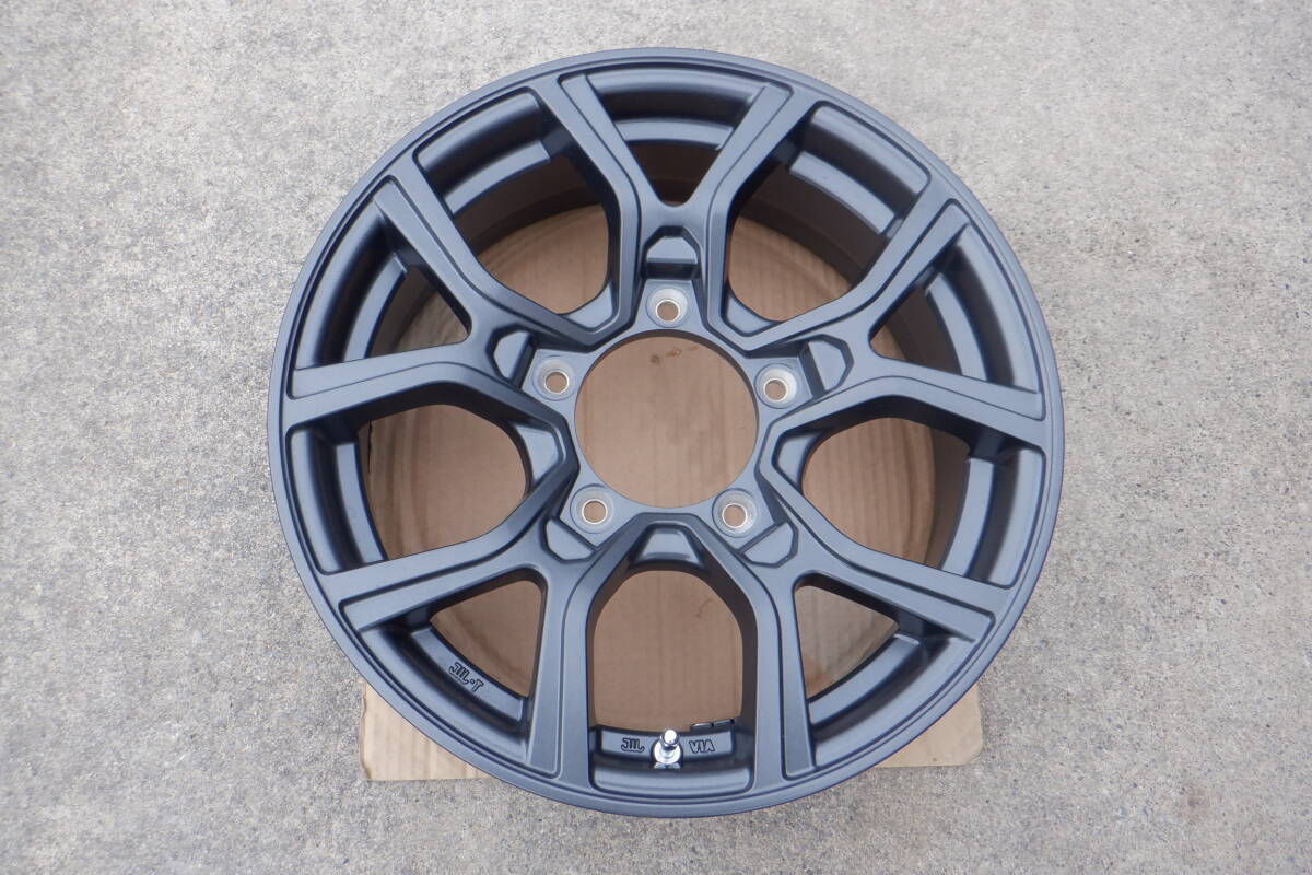 KAZERA H301 16インチ 5.5J +22 PCD139.7 5H 4枚SET ジムニー_画像3