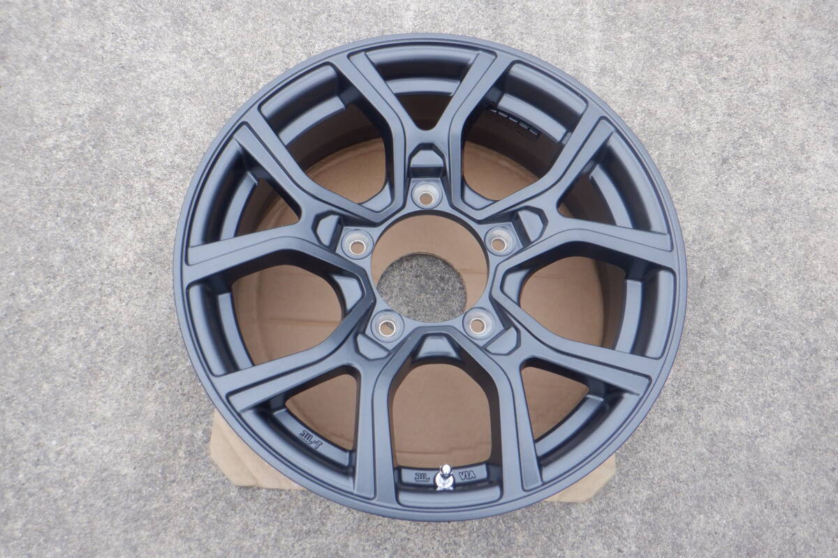 KAZERA H301 16インチ 5.5J +22 PCD139.7 5H 4枚SET ジムニー_画像2