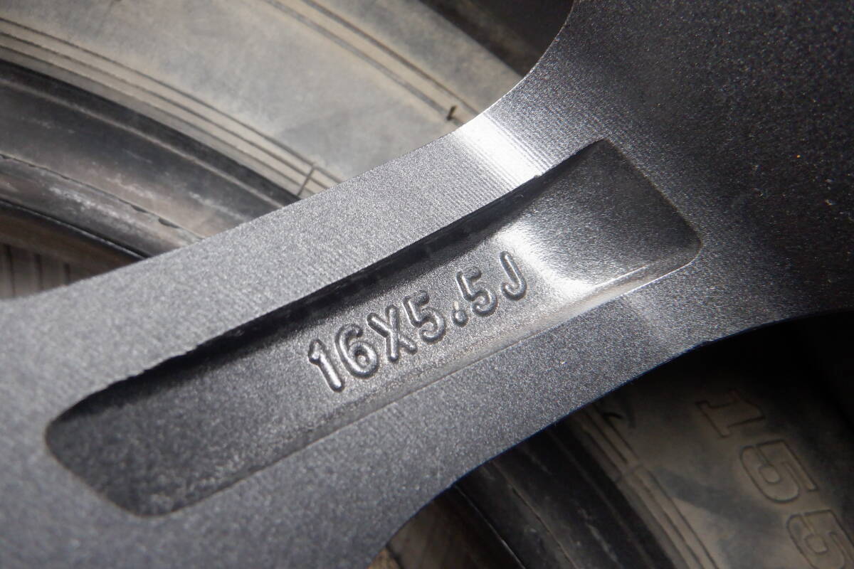 KAZERA H301 16インチ 5.5J +22 PCD139.7 5H 4枚SET ジムニー_画像9