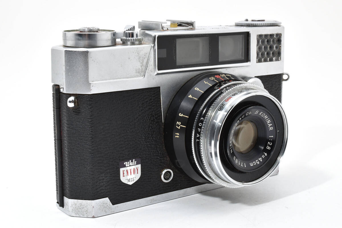 実用品 ウォルツ WALZ ENVOY M-35 レンジファインダー フィルムカメラ #0837 #0804 #1421_画像3