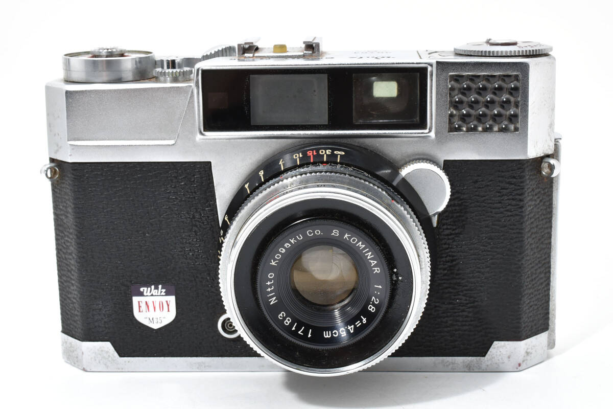 実用品 ウォルツ WALZ ENVOY M-35 レンジファインダー フィルムカメラ #0837 #0804 #1421_画像2