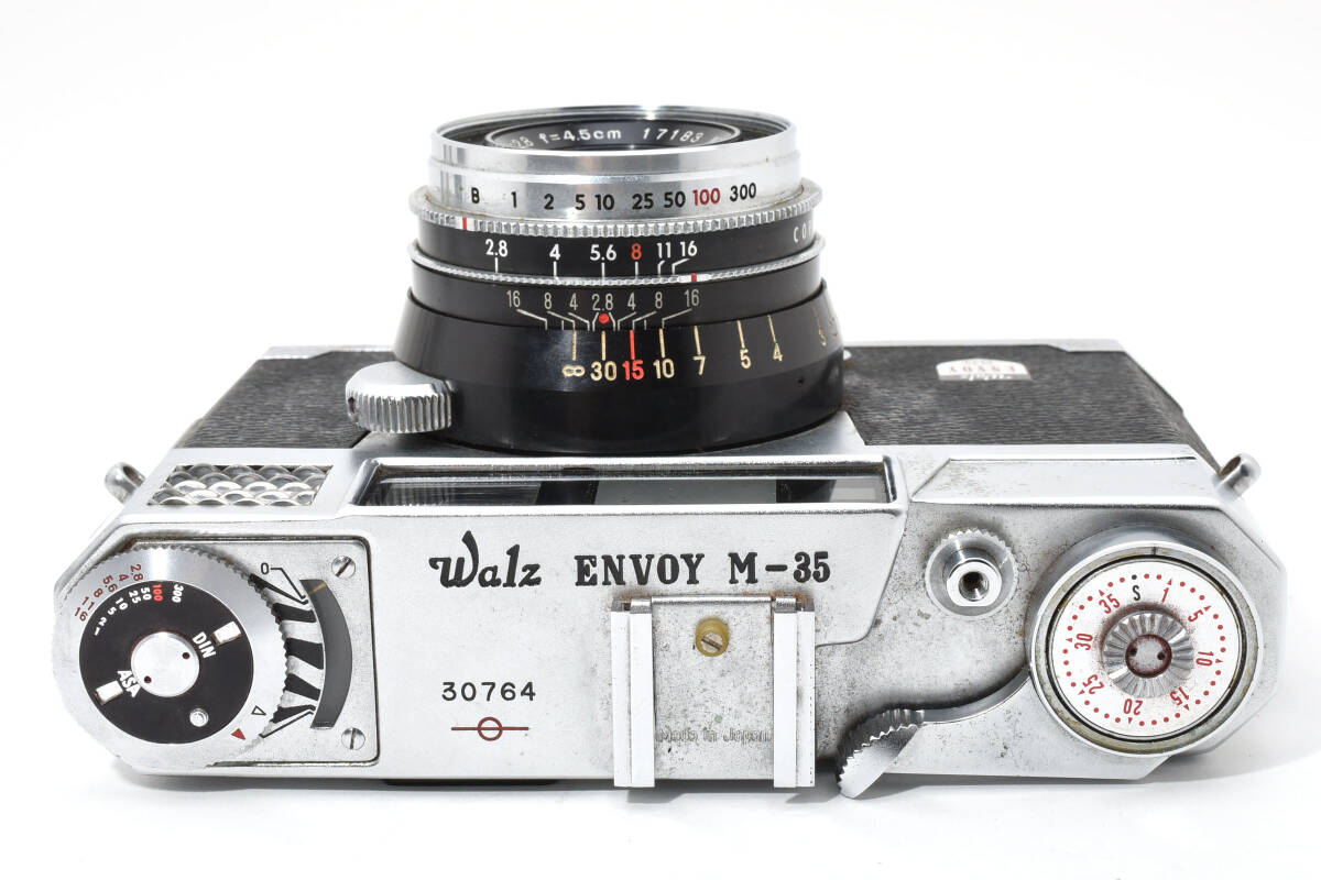 実用品 ウォルツ WALZ ENVOY M-35 レンジファインダー フィルムカメラ #0837 #0804 #1421_画像8