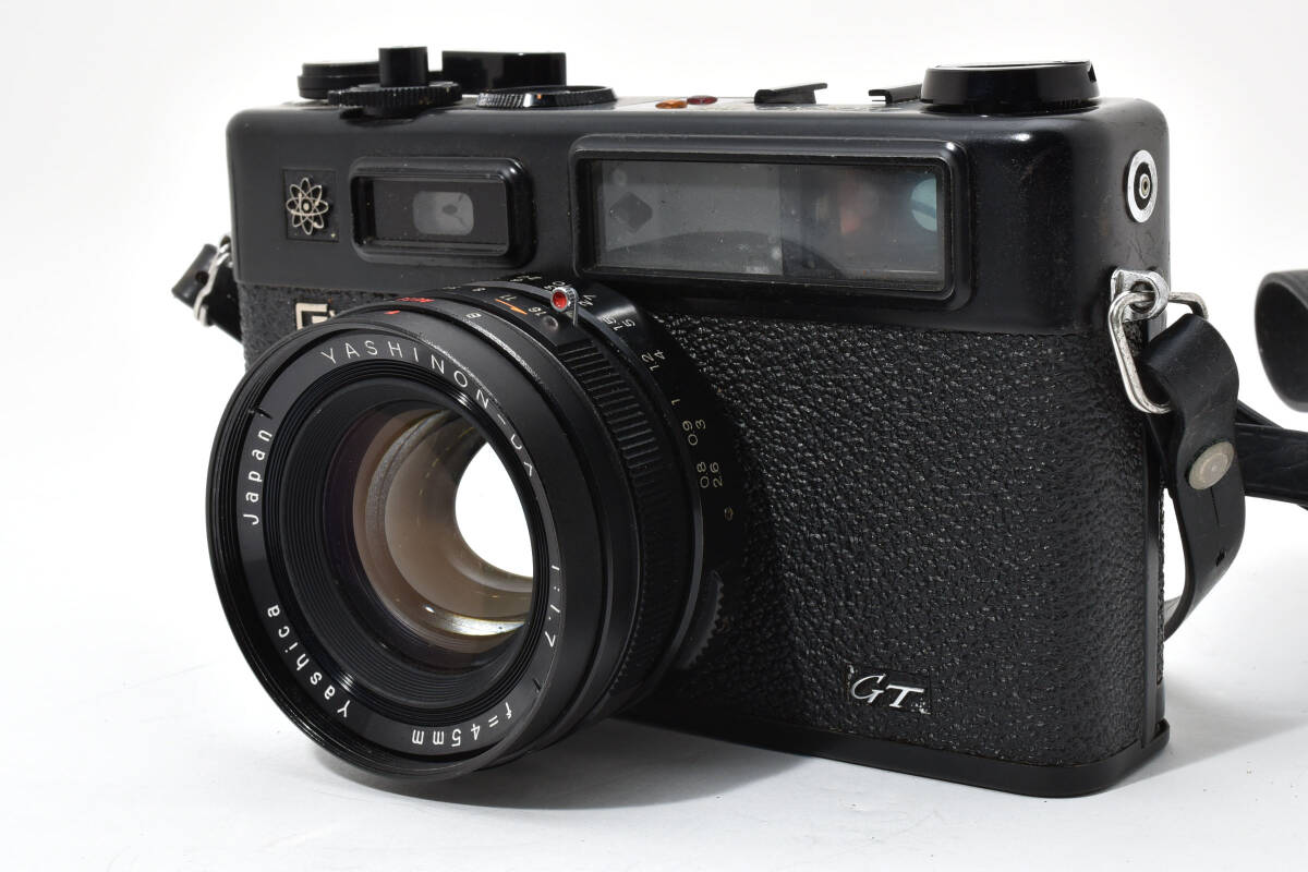 良品 ヤシカ YASHICA ELECTRO35 GT レンジファインダー フィルムカメラ #0805 #0801 #1422_画像1