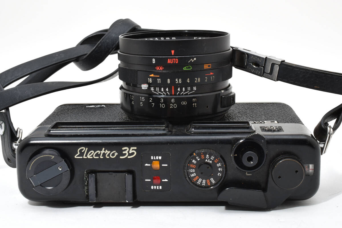 良品 ヤシカ YASHICA ELECTRO35 GT レンジファインダー フィルムカメラ #0805 #0801 #1422_画像9