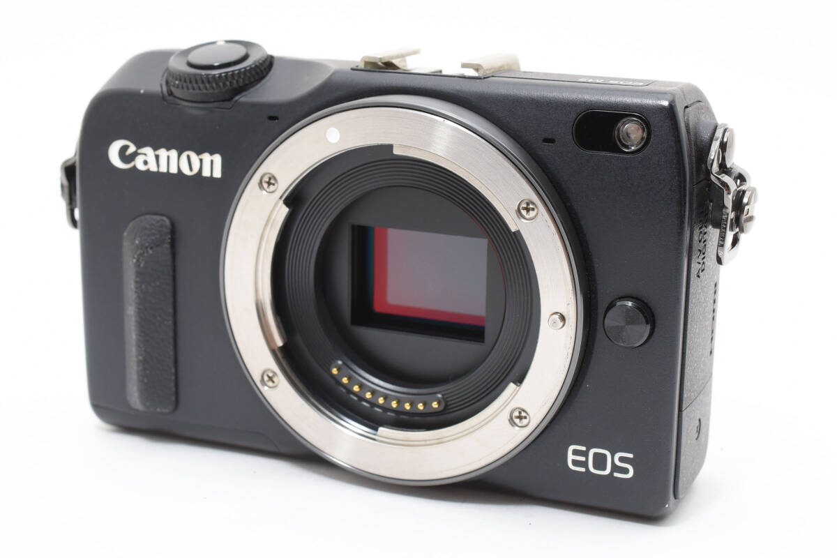 極上品 キャノン Canon EOS M2 ボディ ミラーレス カメラ 一眼 黒 ブラック #052 #581 #1451_画像2