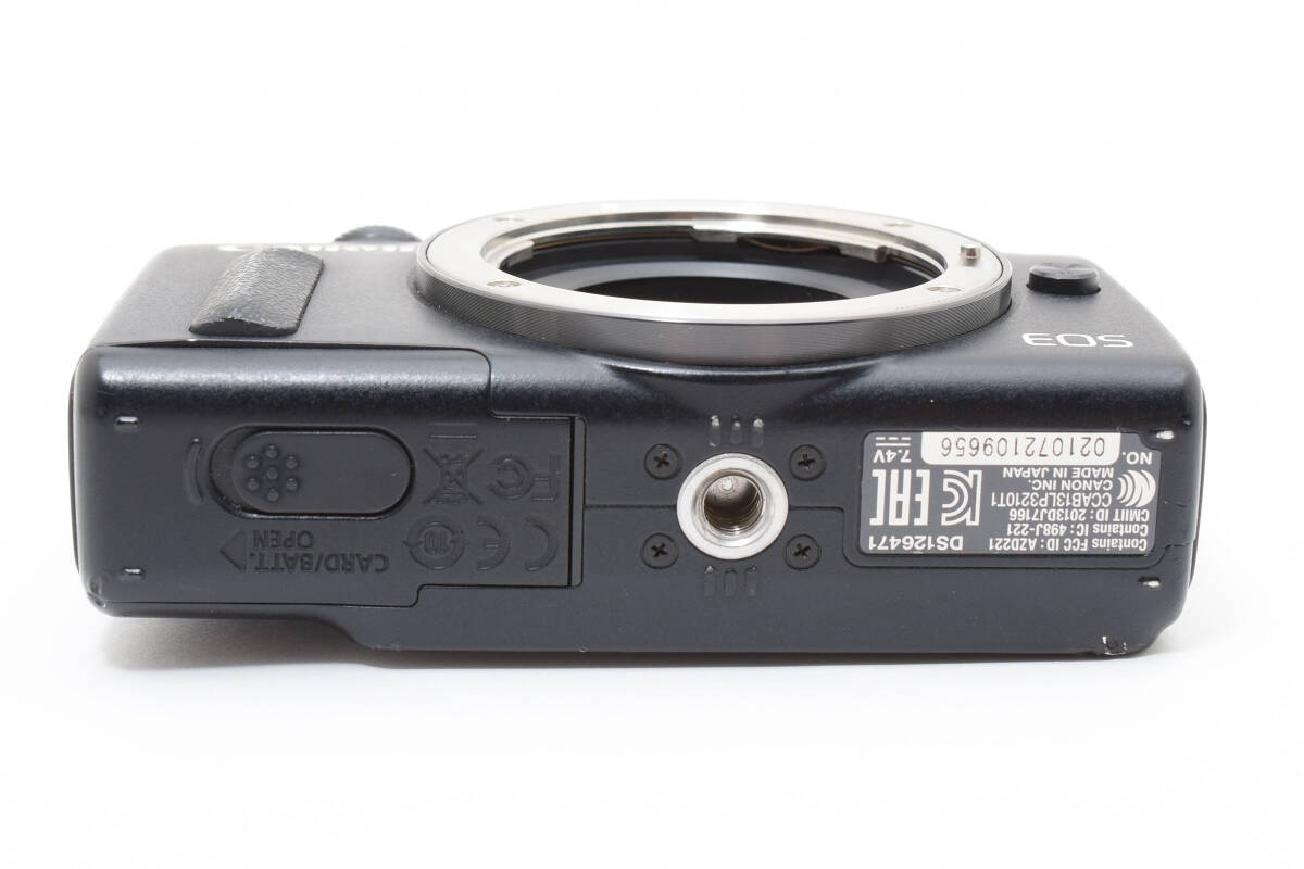 極上品 キャノン Canon EOS M2 ボディ ミラーレス カメラ 一眼 黒 ブラック #052 #581 #1451_画像9