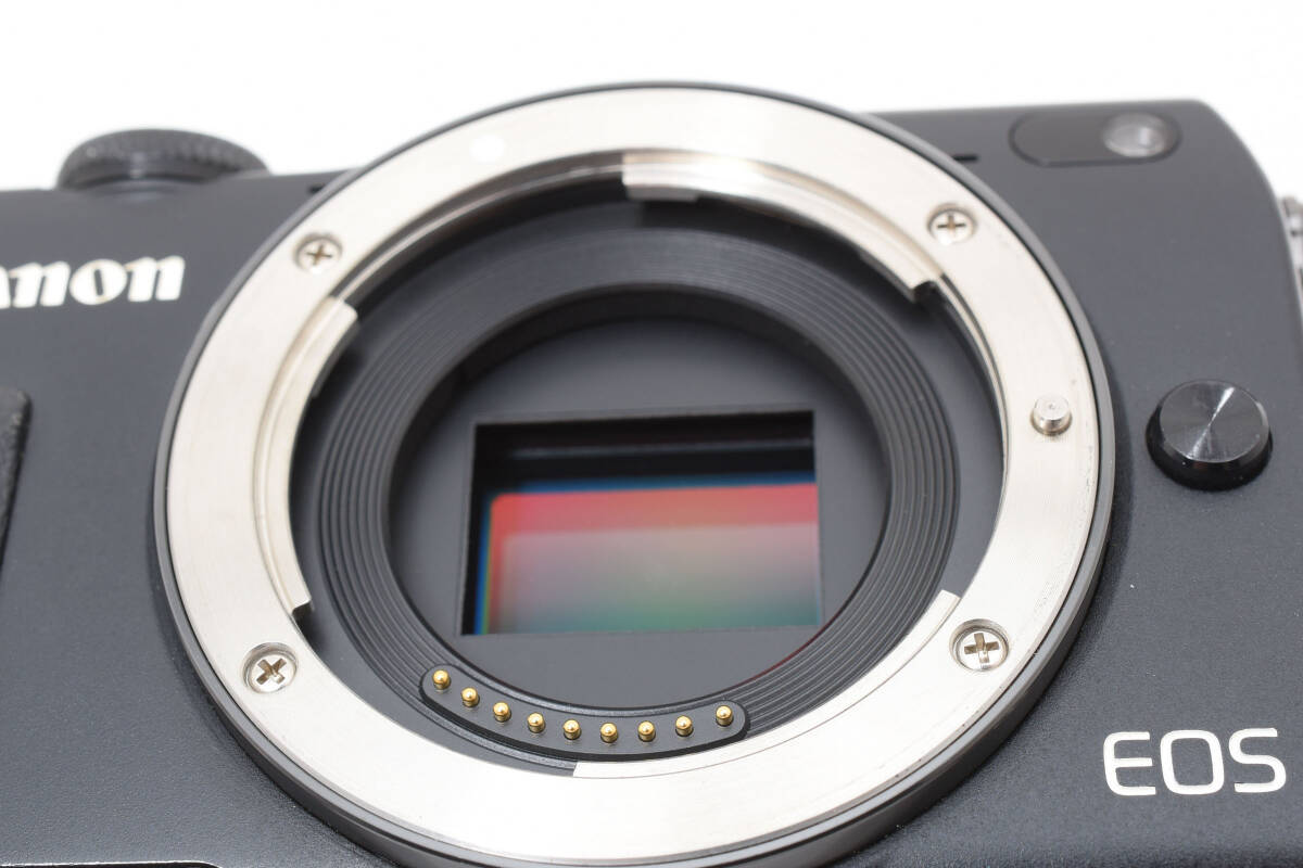 極上品 キャノン Canon EOS M2 ボディ ミラーレス カメラ 一眼 黒 ブラック #052 #581 #1451_画像10