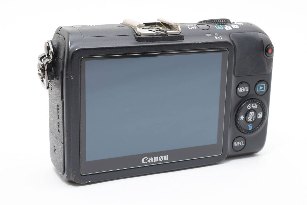 極上品 キャノン Canon EOS M2 ボディ ミラーレス カメラ 一眼 黒 ブラック #052 #581 #1451_画像7