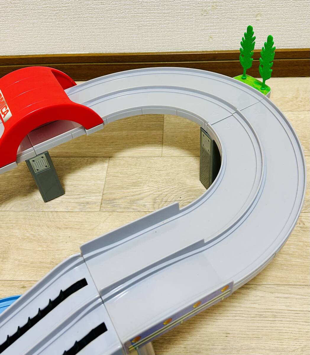 【自宅放置品】タカラトミー/ミニカー用プレイセット/トミカ 高速道路 にぎやかドライブ/電動スロープトミカ/現状品/ジャンク_画像5