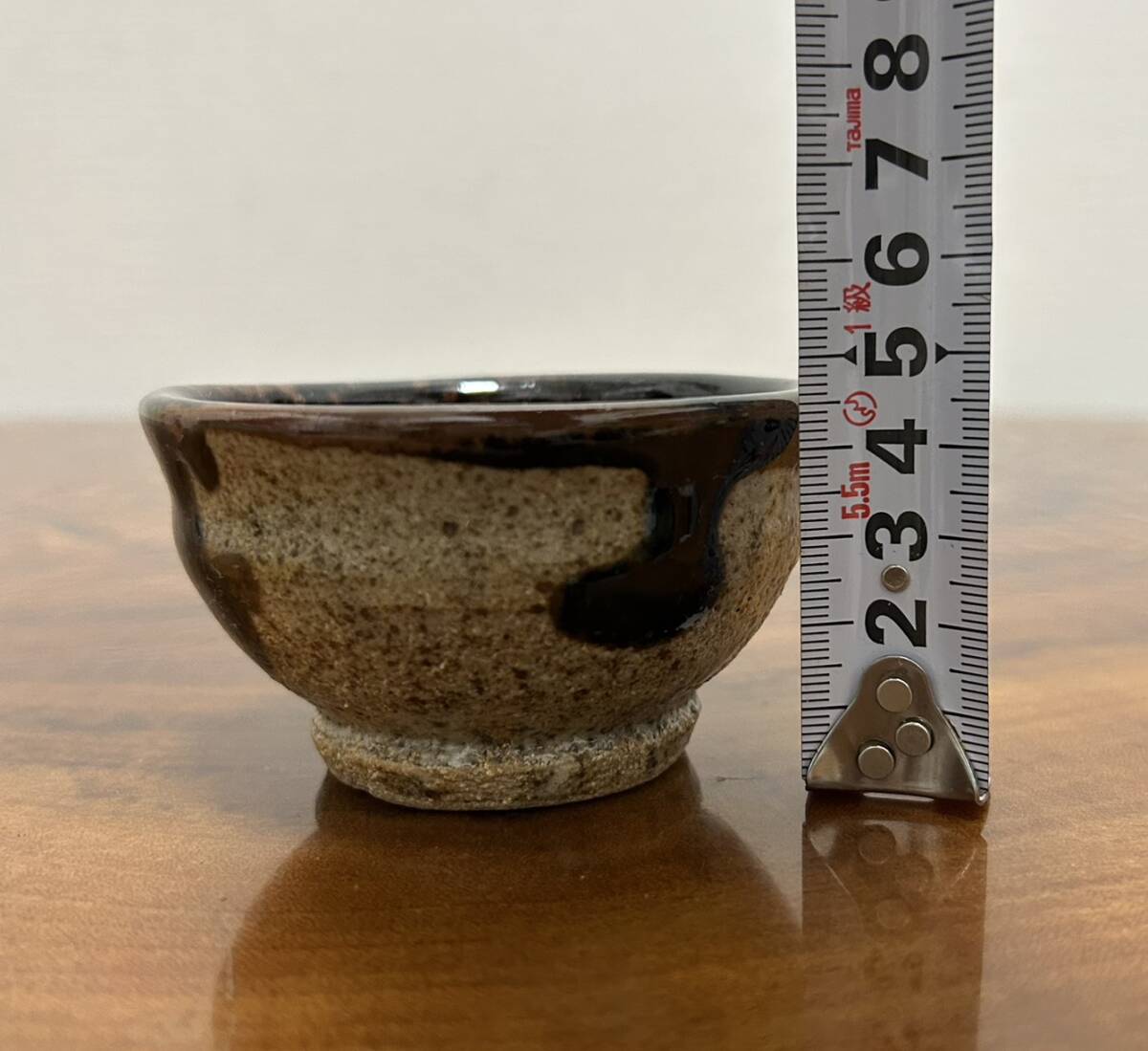 【人間国宝・濱田庄司】陶芸家/民芸運動の中心人物/1955年～重要無形文化財保持者/湯飲み茶碗/印/銘/共箱/益子焼/骨董/古美術/日本の宝/_画像5