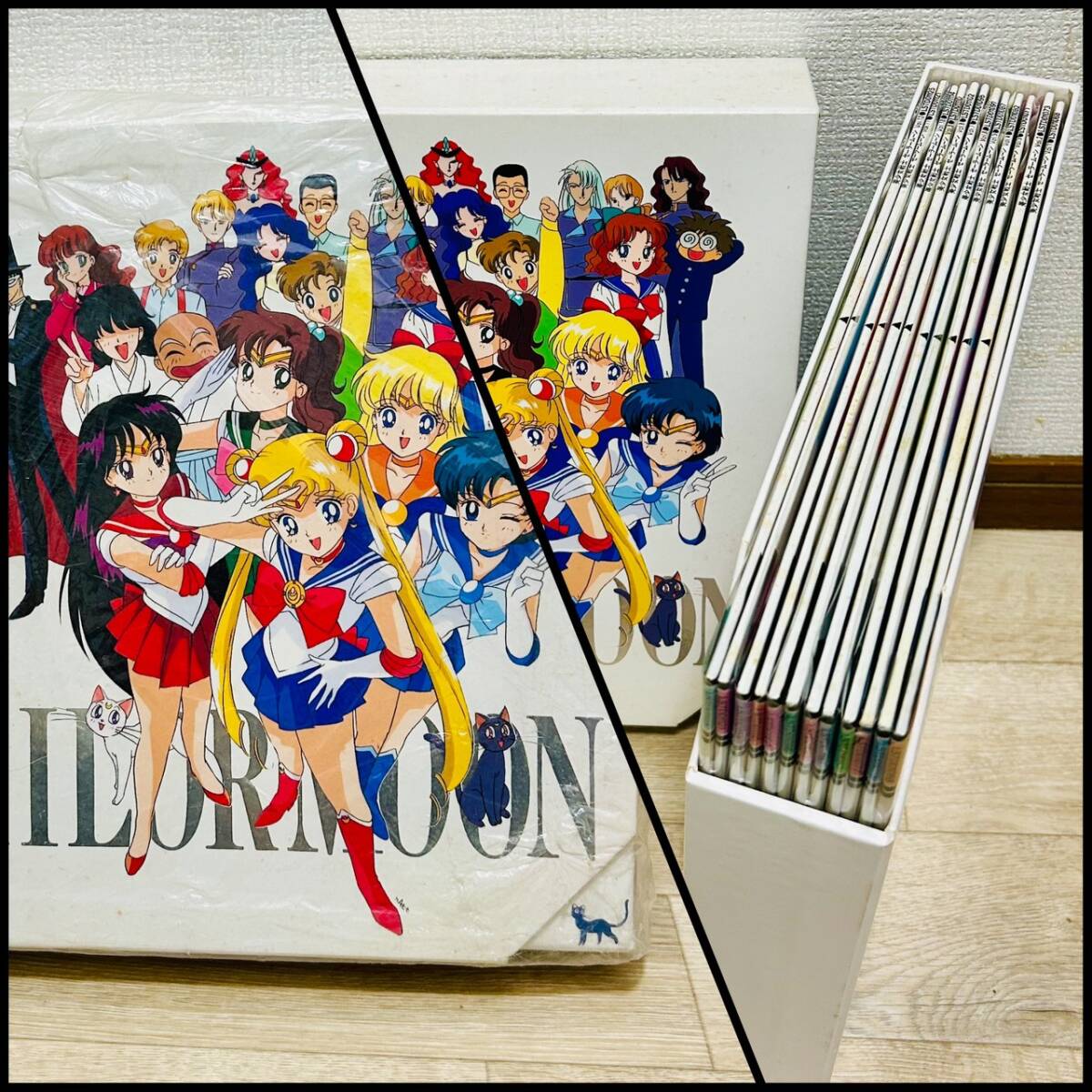 [LD-BOX] Прекрасная воительница Сейлор Мун / аниме /+LD2 листов имеется /super/S/ фильм версия / вращение off произведение . прекрасный Chan. первый ./ лазерный диск /