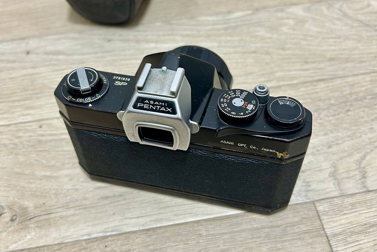 【⑮自宅保管品】PENTAX/ペンタックス/SPOTMATIC/SP/一眼レフカメラ/1964年代～/旭光学/現RICOH/レンズ/Takuma/1:1.8/55/昭和レトロ/_画像4