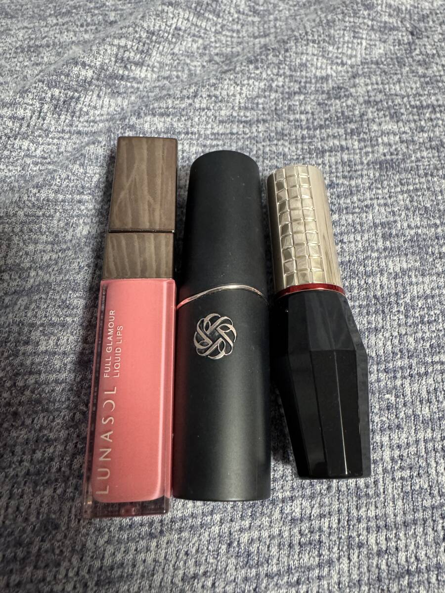 LUNASOL　コスメデコルテ　マキアージュ　リップ３点まとめ売り_画像1