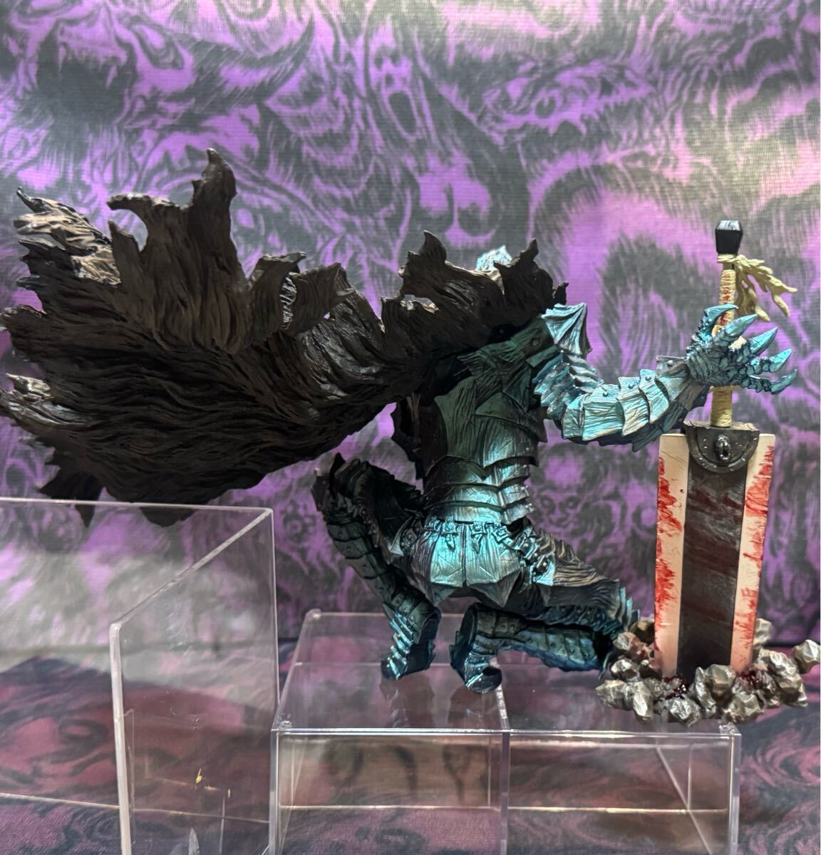 【リペイント】一番くじ ベルセルク 反撃の誓い A賞 ガッツ 二次元彩色 MASTERLISE フィギュア BERSERK 原作風_画像4