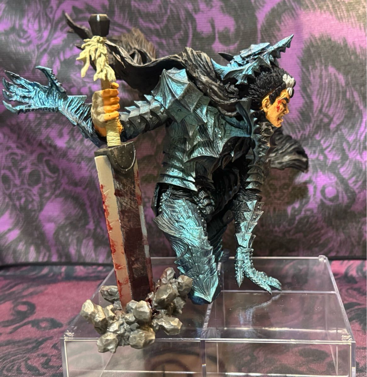 【リペイント】一番くじ ベルセルク 反撃の誓い A賞 ガッツ 二次元彩色 MASTERLISE フィギュア BERSERK 原作風_画像5