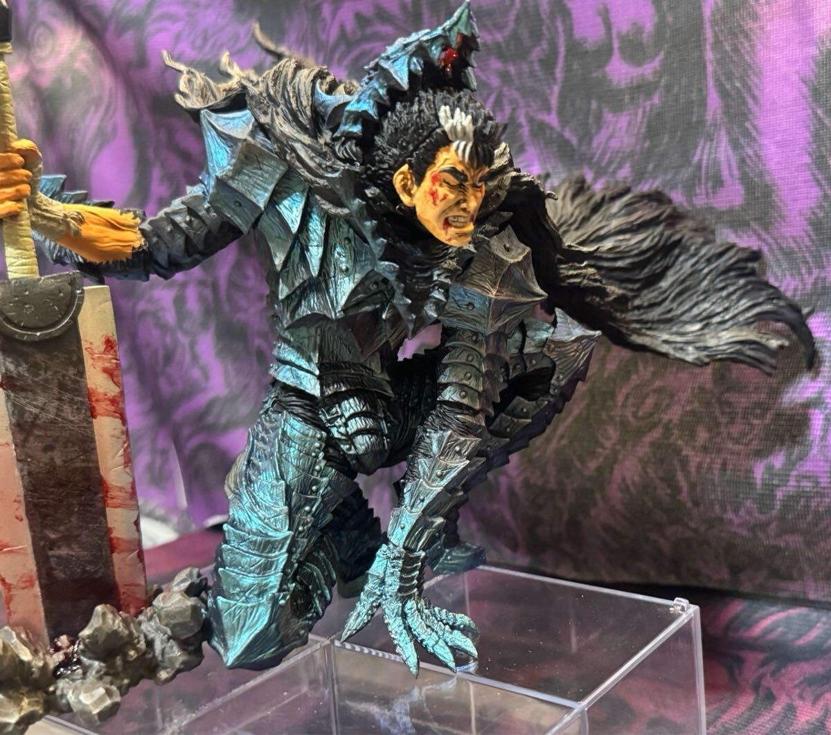 【リペイント】一番くじ ベルセルク 反撃の誓い A賞 ガッツ 二次元彩色 MASTERLISE フィギュア BERSERK 原作風_画像6