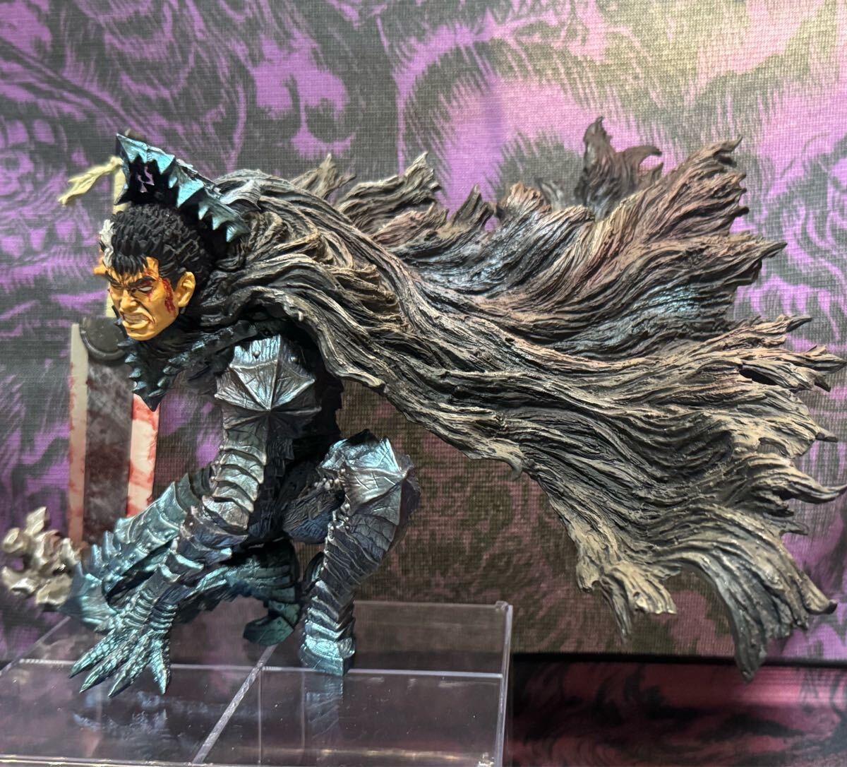 【リペイント】一番くじ ベルセルク 反撃の誓い A賞 ガッツ 二次元彩色 MASTERLISE フィギュア BERSERK 原作風_画像3