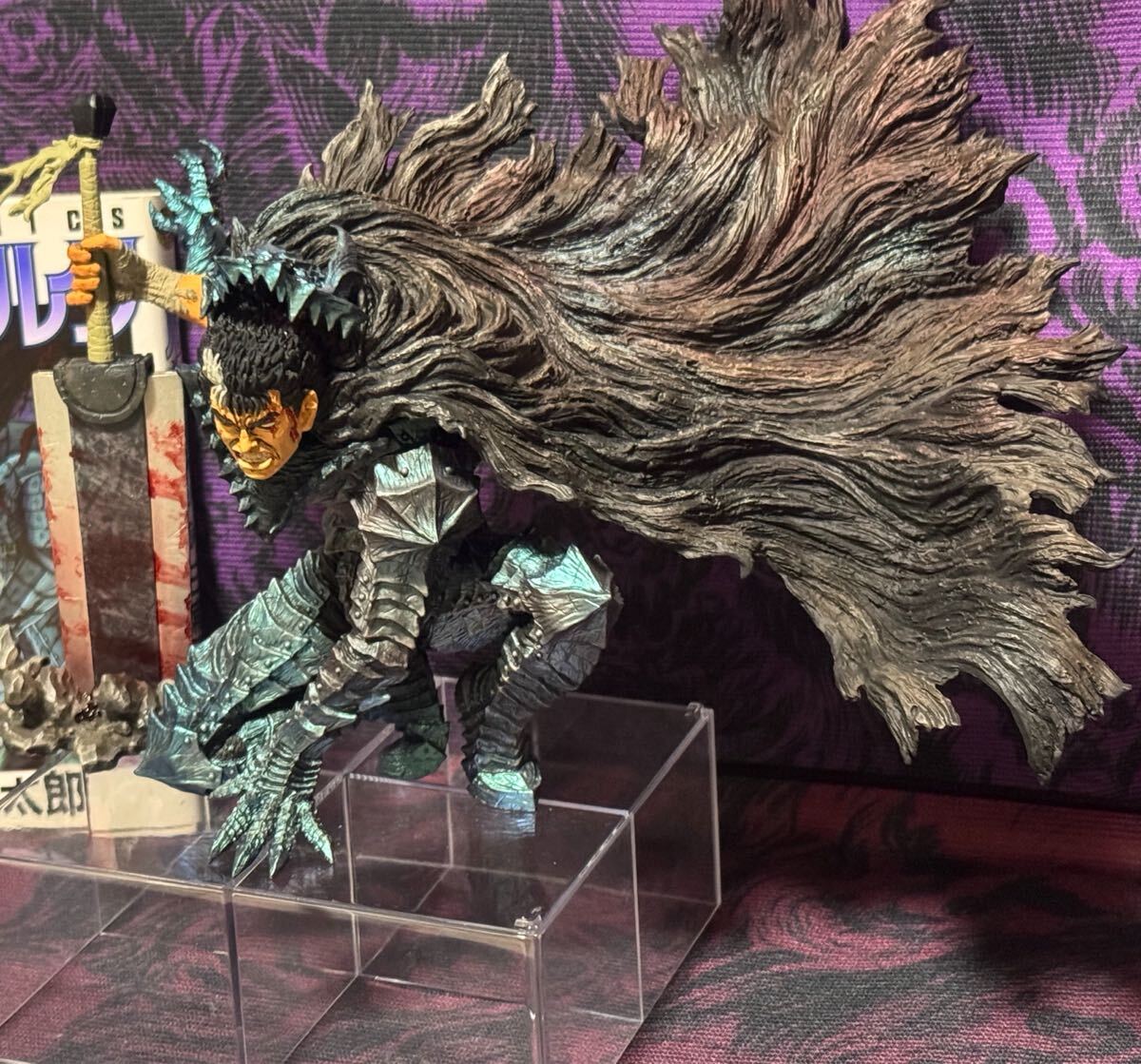 【リペイント】一番くじ ベルセルク 反撃の誓い A賞 ガッツ 二次元彩色 MASTERLISE フィギュア BERSERK 原作風_画像2