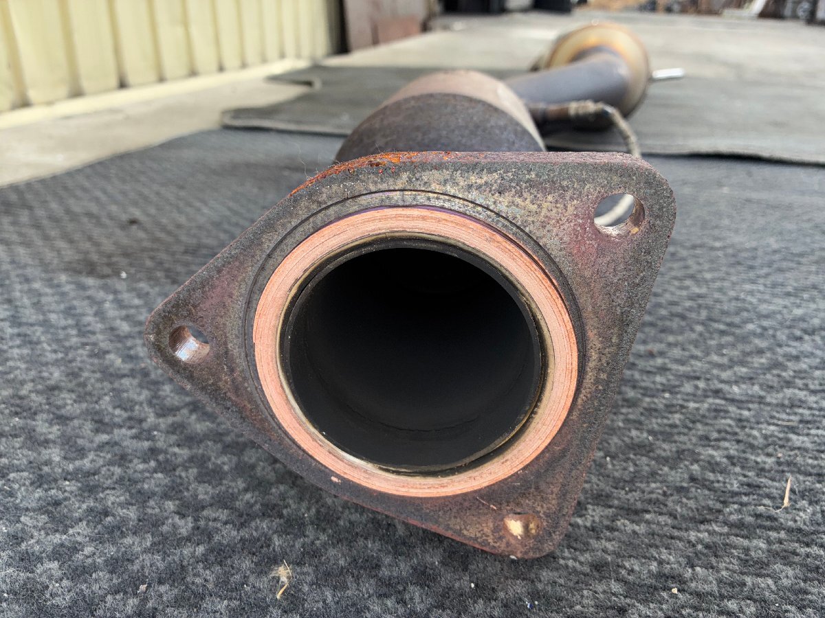 引き取り可　H15年　RX-8　SE3P　13B　6MT　Rmagic　メタルキャタライザー　触媒　Rマジック　フロントパイプ　6速マニュアル　中古品_画像5