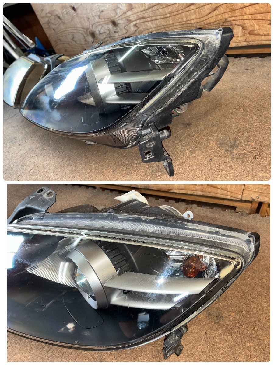 H17年　RX-8　SE3P　純正ヘッドライト　左右　補修ベース　中古品_画像2