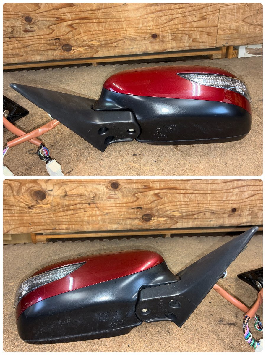 H20年　レガシィ　BP5/BL5　後期　純正ドアミラー　左右　中古品_画像7