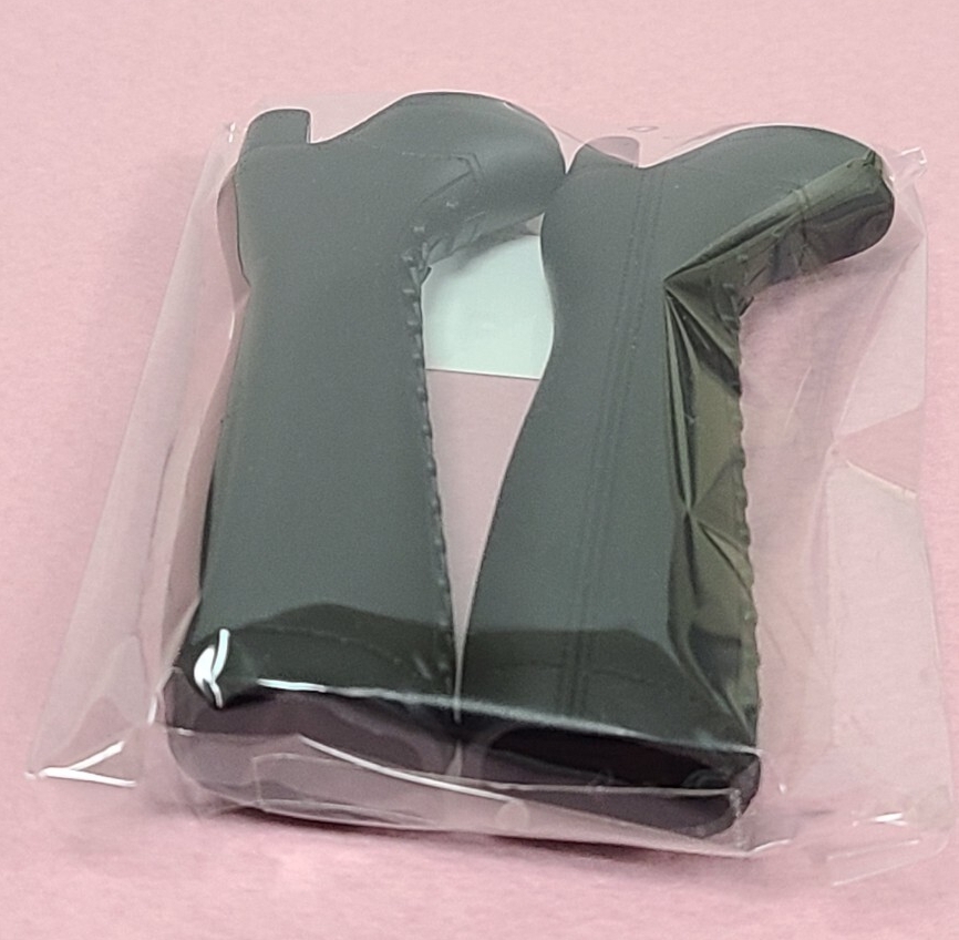 リカちゃんキャッスル　カントリーブーツ　編み上げブーツ　黒　セット_画像6