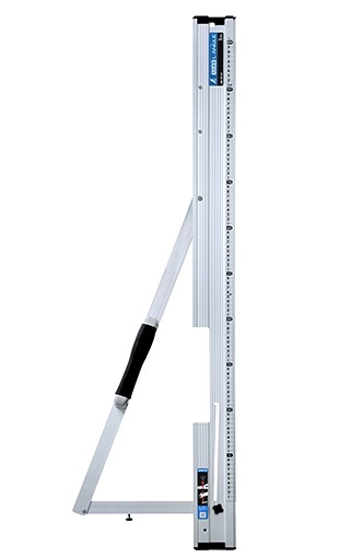 シンワ 丸ノコガイド定規 たためるエルアングル 1m メートル目盛 78102 製品質量700g 突き当てがたためる ラクラク90°スリット 。_画像1