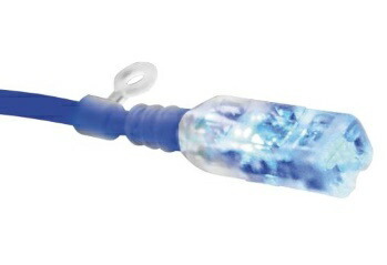 フジマック ブレーカー付きコード HB-1501-B ブルー 長さ1m コード15A VCT1.25 2芯 FUJIMAC 509172 '_画像3