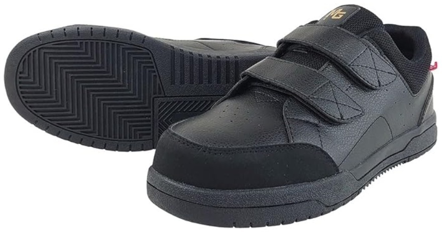 喜多 MK-5140 BLK ブラック 25.0cm セーフティースニーカー MEGA SAFETY つま先鋼先芯 KITA キタ 送料無料_画像5