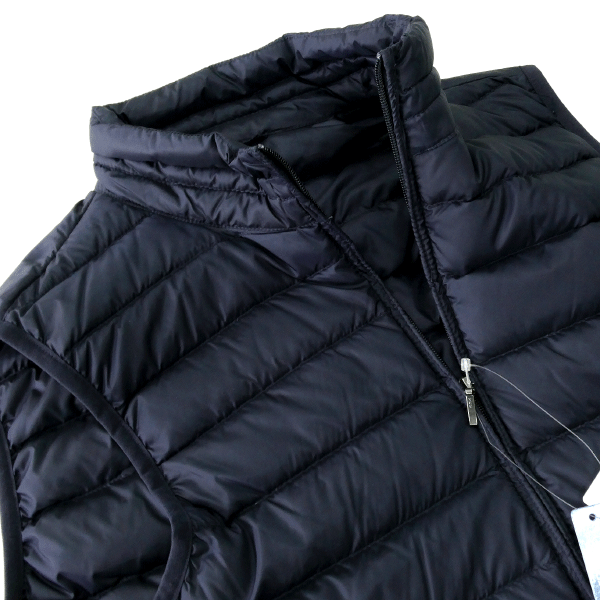 新品 シンプルライフ ライト キルティング ダウンベスト L 紺 【J46610】 SIMPLE LIFE 秋冬 メンズ ブルゾン キルト インナーダウンベスト_画像4