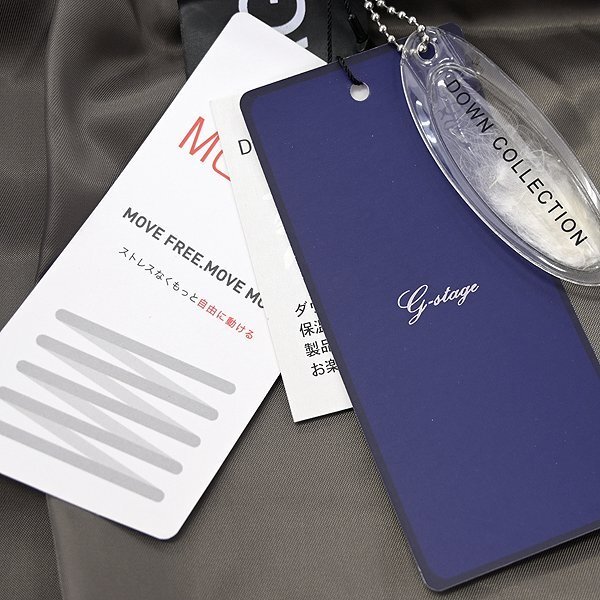 新品 2.6万 ジーステージ 撥水 テーラード 700FP ダウン ジャケット 46(M) 焦茶 【4-20201_7_46】 SOLOTEX 秋冬 G-stage ストレッチ メンズ_画像9