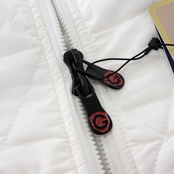 新品 ジーステージ dacron 中綿 キルト ジャージー スタンド ブルゾン 48(L) 白 【6-30406_1_48】 秋冬 メンズ G-stage ゴルフ ジャケット_画像7