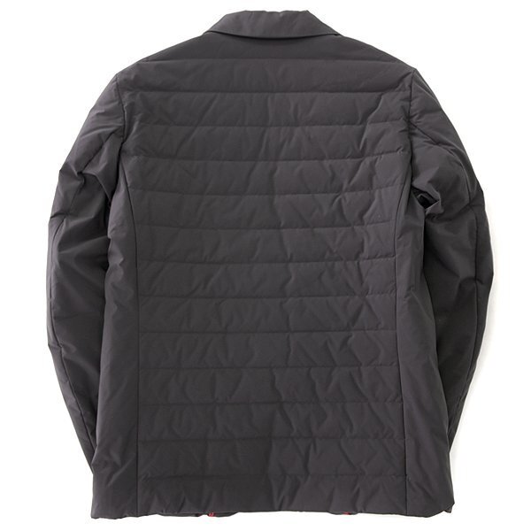 新品 2.6万 ジーステージ 撥水 テーラード 700FP ダウン ジャケット 46(M) 焦茶 【4-20201_7_46】 SOLOTEX 秋冬 G-stage ストレッチ メンズ_画像4