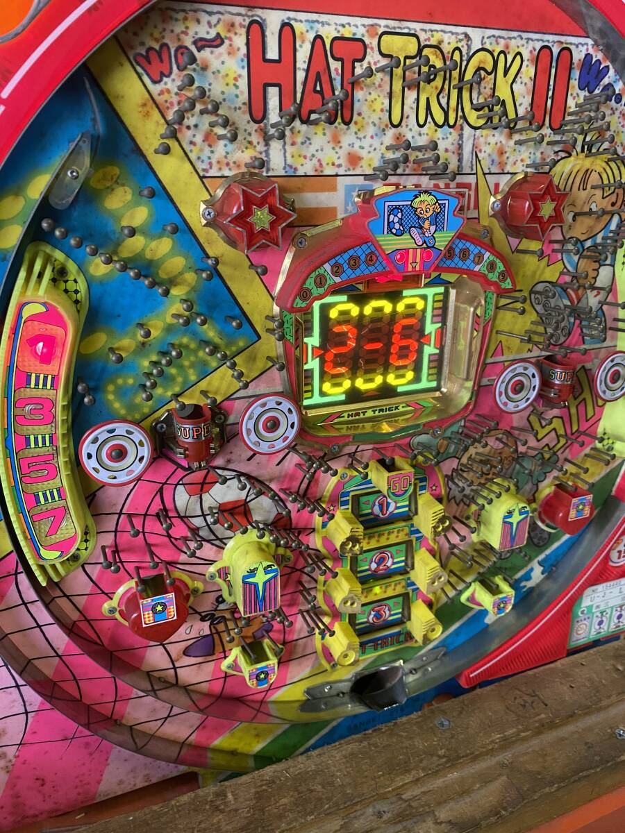  retro патинко cell основа { hat-trick Ⅱ} три звезда редкость в общем электро- позиций 