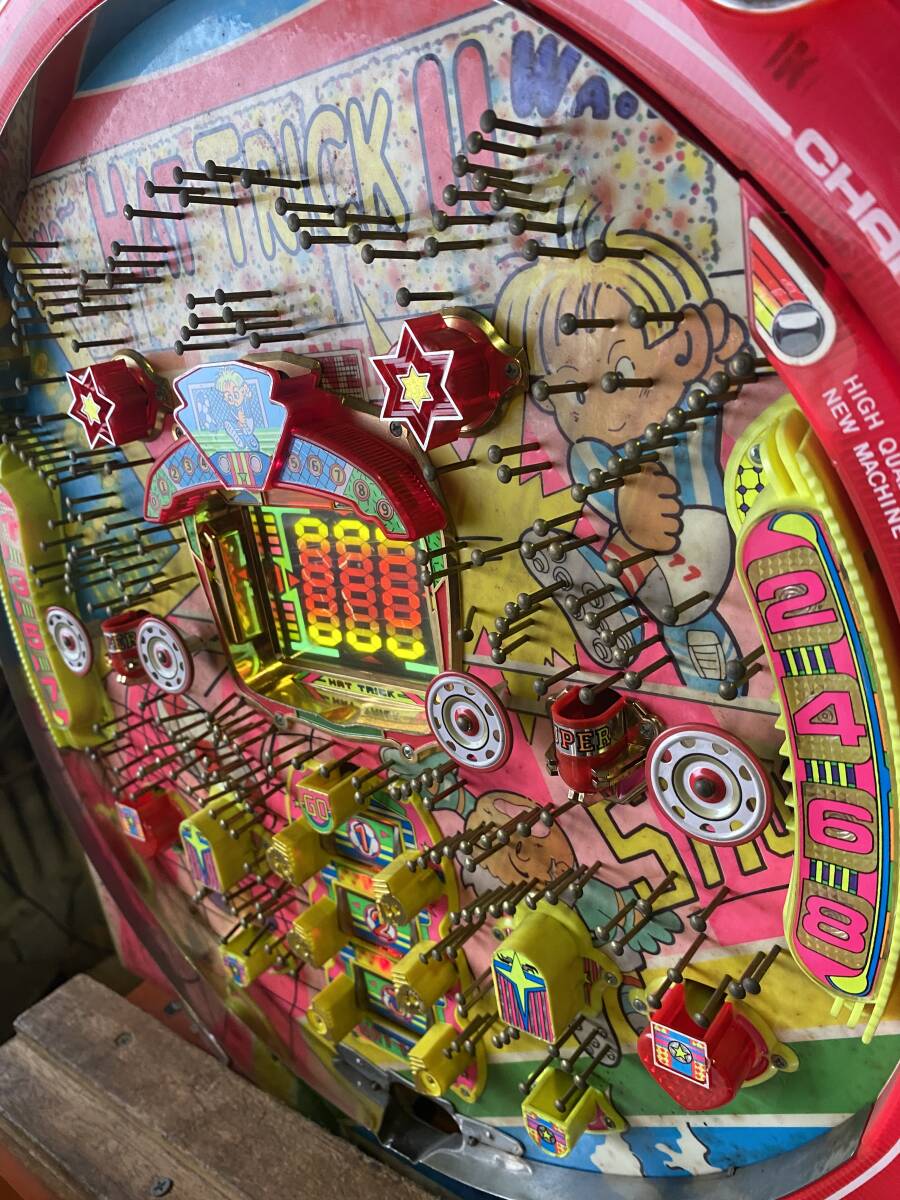  retro патинко cell основа { hat-trick Ⅱ} три звезда редкость в общем электро- позиций 