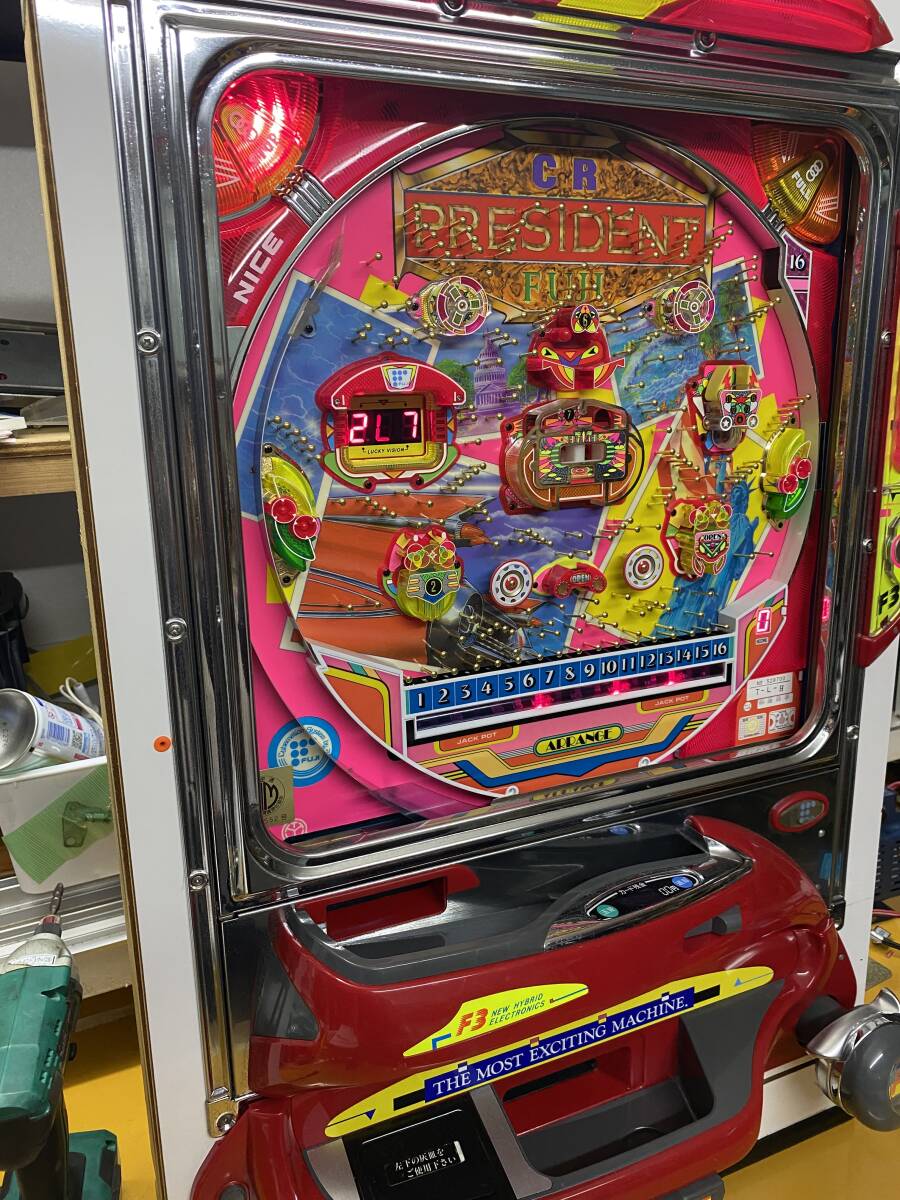 retro патинко аппаратура {CR President 5} глициния коммерческое предприятие очень редкий are Pachi мойка settled