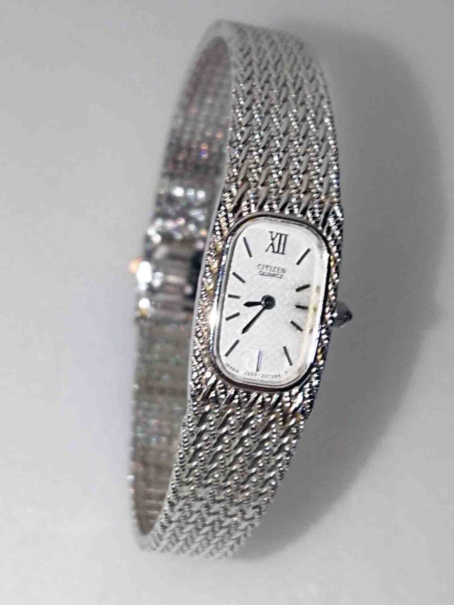 CITIZEN QUARTZ シチズン クォーツ レディース ドイツ製 高級 腕時計 アンティーク_画像2