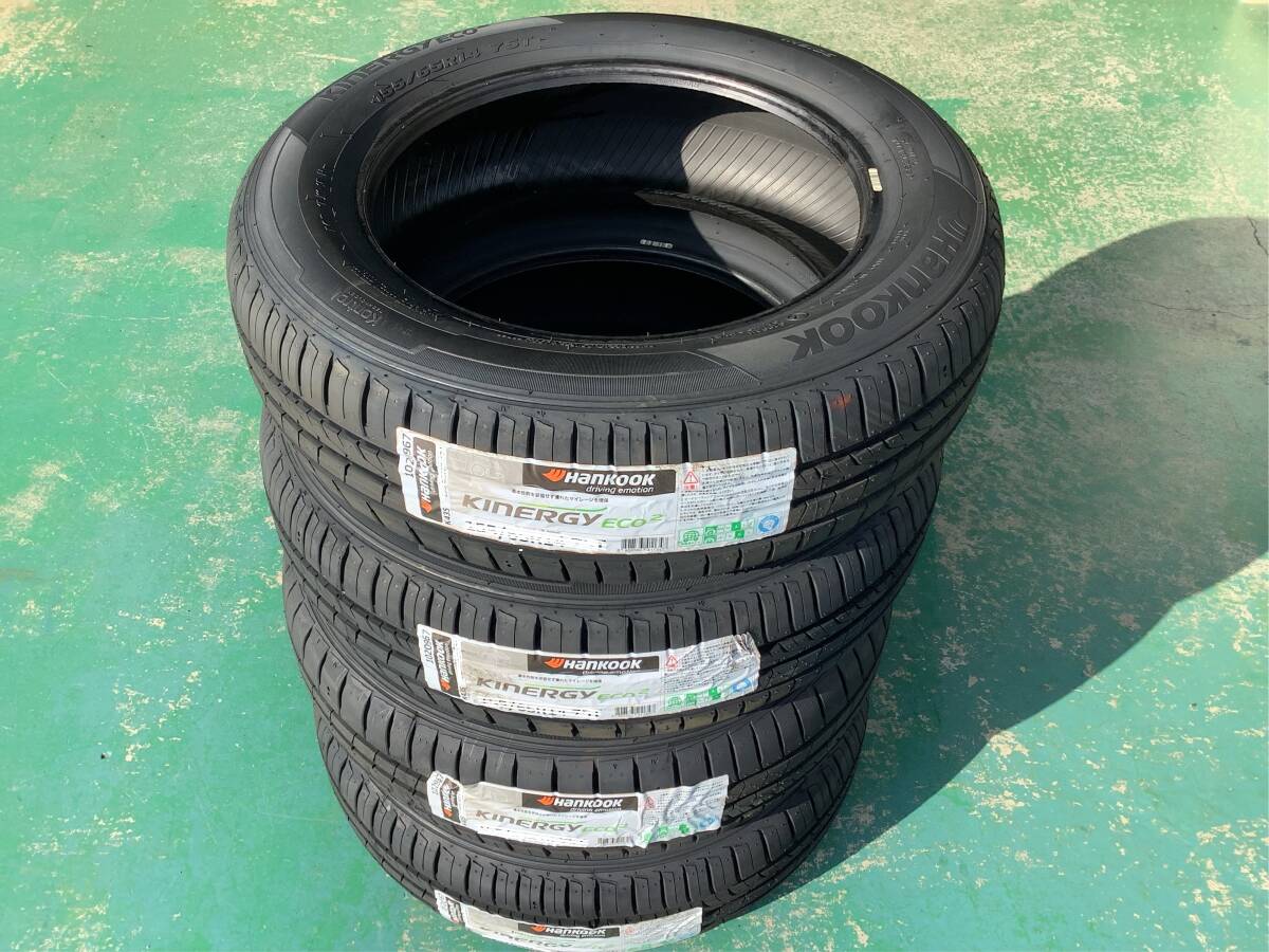 (4本送料込み ￥21,000) 在庫OK 数量限定 2025年製 165/60R14 75T ハンコックHANKOOK K435 KINERGY ECO2 4本 1台分 165-60-14_画像1