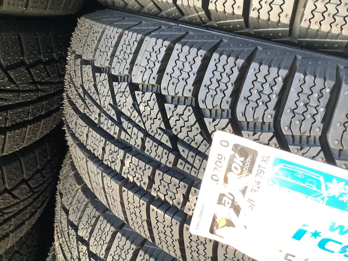 2025年製 在庫OK (4本 送料込み￥20,000) 175/70R14 84T ハンコック W626 1台 HANKOOK Winter i cept IZ3 冬 雪 スタッドレス 175-70-14_画像3