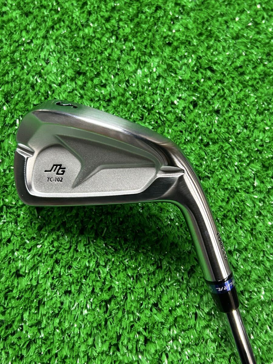 【小平プロ使用モデル】三浦技研 TC-102 #5〜Pw 6本 DGツアーイシューEX S200ウェイトロック【中古美品】_画像9