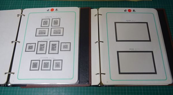 **[USED] Япония марка альбом no. 1&2 шт ( альбом только )**