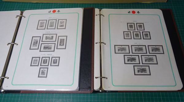 **[USED] Япония марка альбом no. 1&2 шт ( альбом только )**