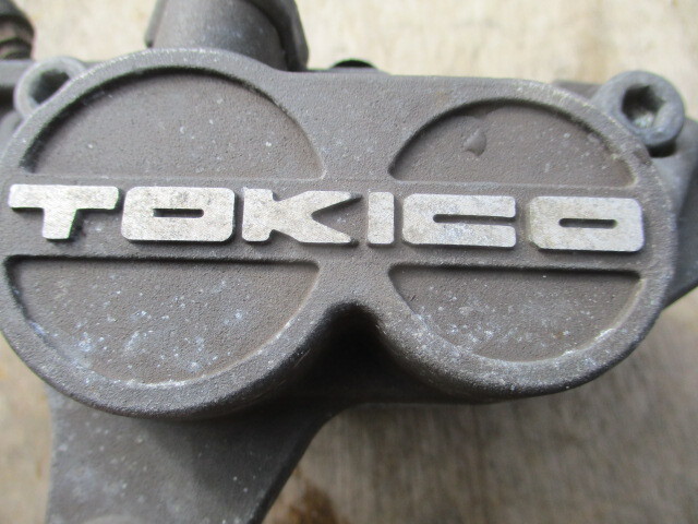 スズキ　RGV250Γ　VJ21A　純正左側フロントブレーキキャリパー　ブレーキキャリパー(L) トキコ　4ポットキャリパー　ガンマ　GSXR　旧車_画像4