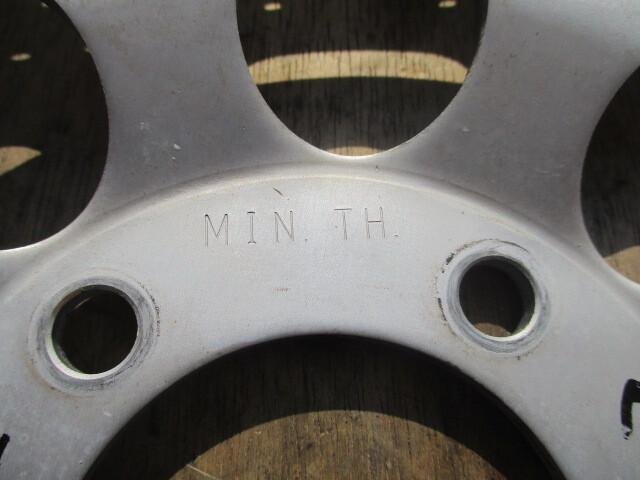 スズキ RGV250Γ RGV250ガンマ `88~`89RGV250ガンマ VJ21A 純正フロントブレーキ ディスクローター ディスクプレート 左右セット_画像4