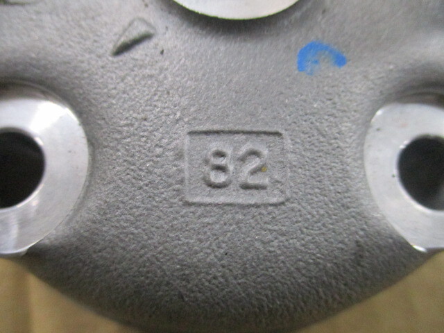 ホンダ CR80 CR85 純正シリンダーヘッド 新品 モトクロッサー S8 S85 MH80 新品シリンダーヘッド 箱無し 2スト レーサー 良品_画像5
