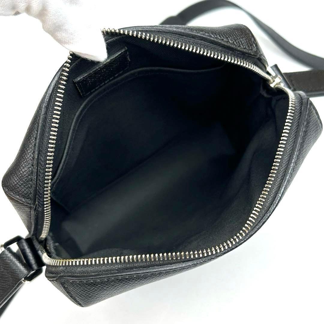 極美品 LOUIS VUITTON ルイヴィトン タイガ ポシェット グリゴリ M30505 アルドワーズ ショルダーバッグ メッセンジャー フォーマル レザー_画像7