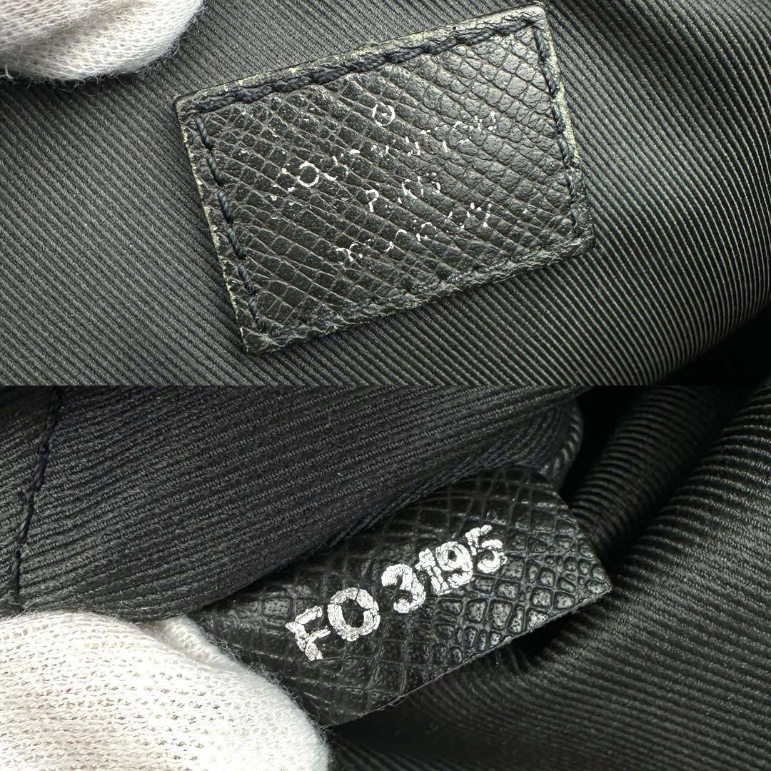 極美品 LOUIS VUITTON ルイヴィトン タイガ ポシェット グリゴリ M30505 アルドワーズ ショルダーバッグ メッセンジャー フォーマル レザー_画像9